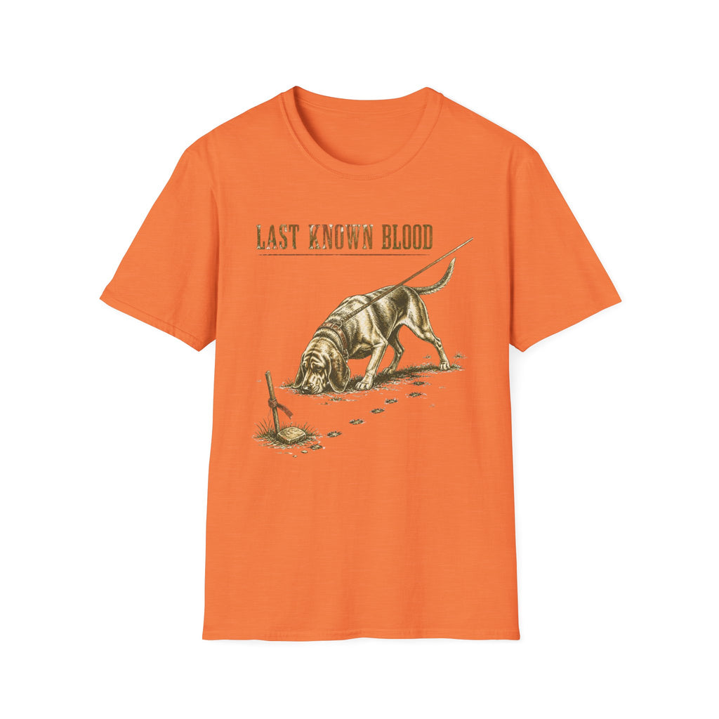 Last Known Blood Deer Tracking Dog Shirt