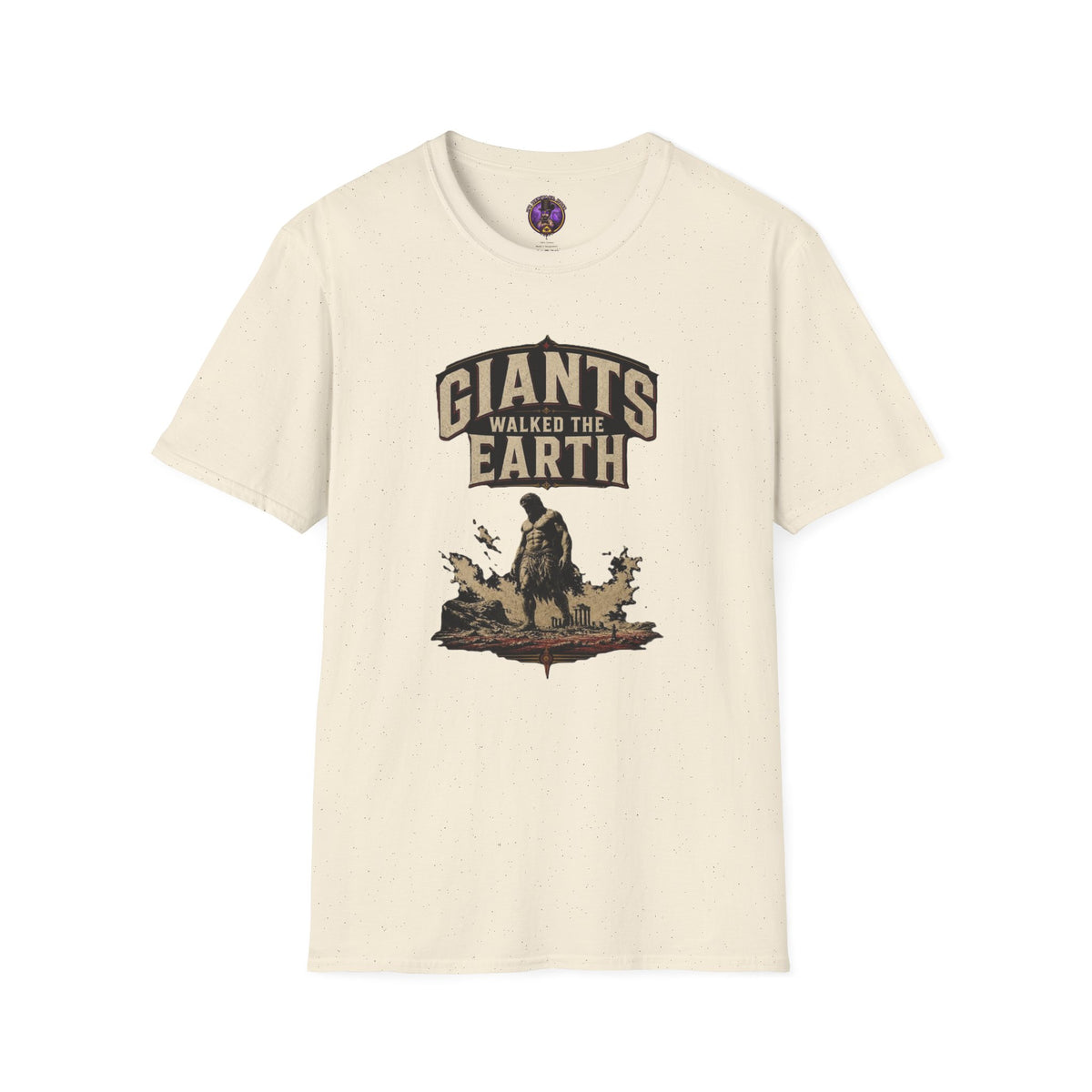 Front view of the Giants Walked the Earth Nephilim Shirt.