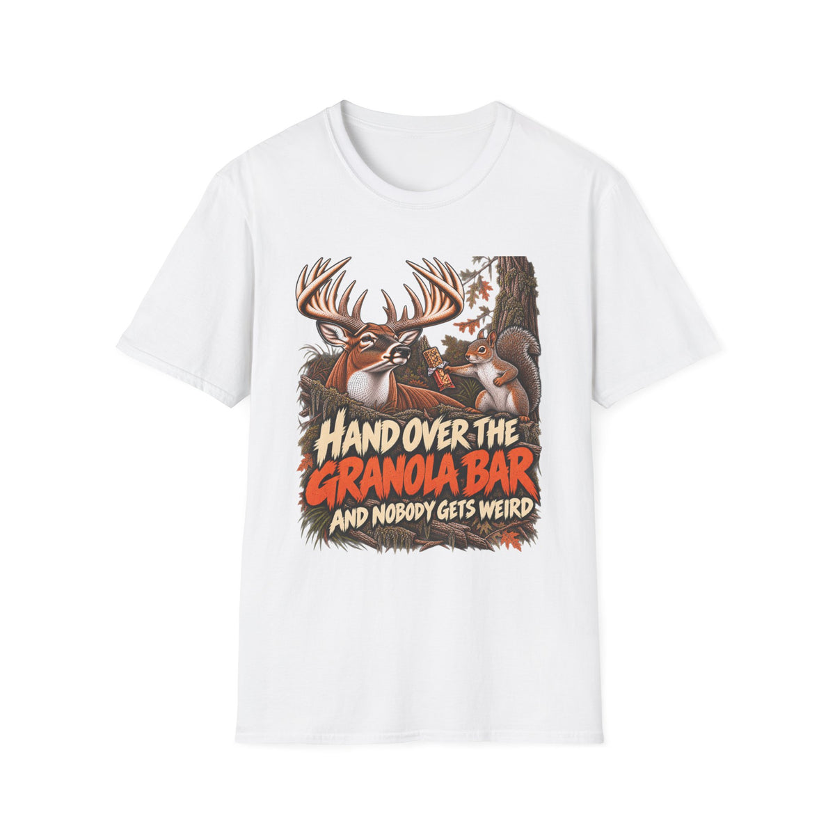 Hand Over The Granola Bar Funny Whitetail Deer Design