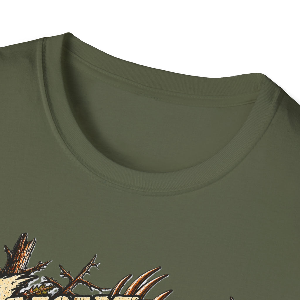 Smoke In The Timber Whitetail Deer Hunting Design