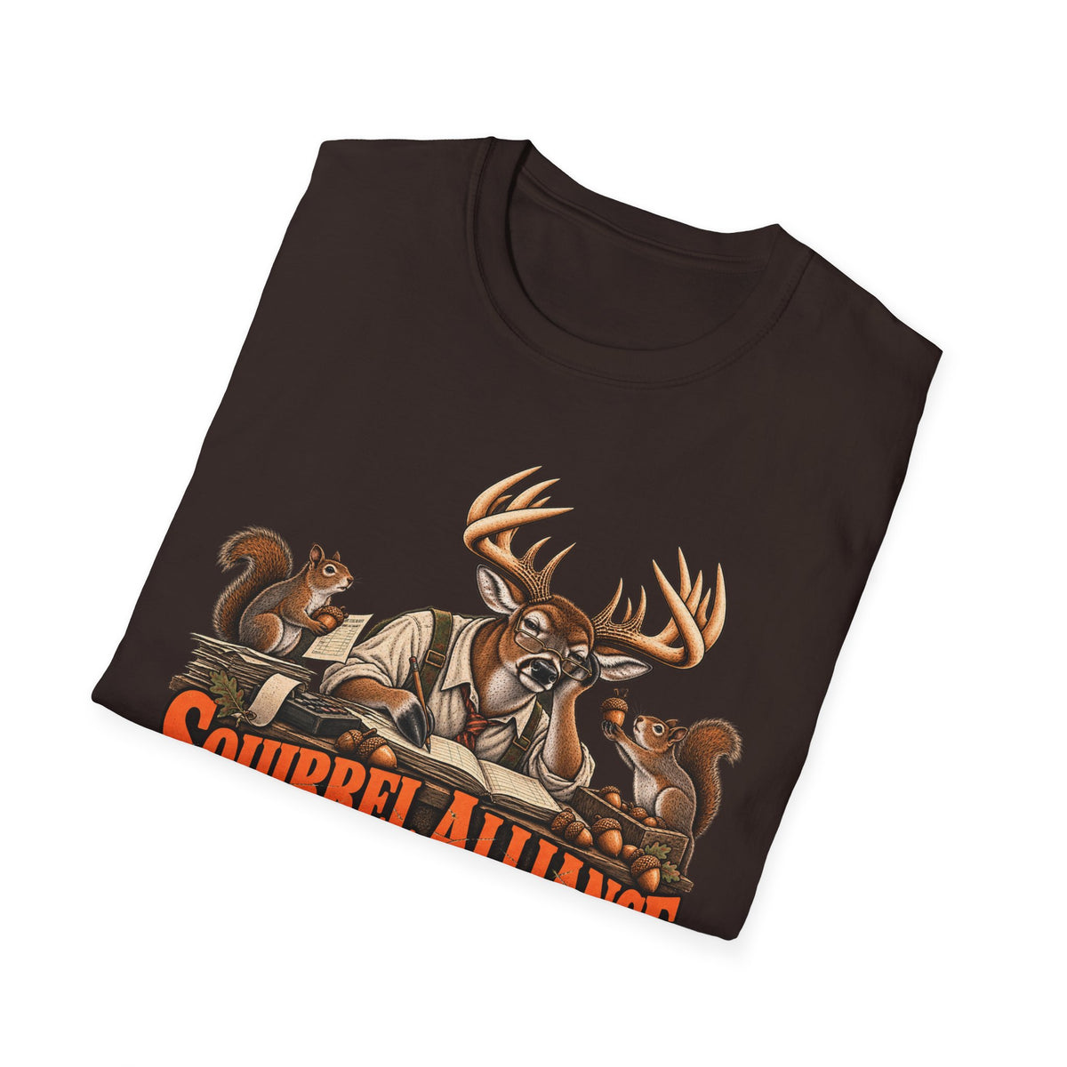 Squirrel Alliance Treasurer Woodland Whitetail Hunting Design