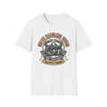 Snake Handlers Union Local 666 T-Shirt front view: Two coiled rattlesnakes fill a weathered circular union badge beneath Snake Handlers Union lettering.