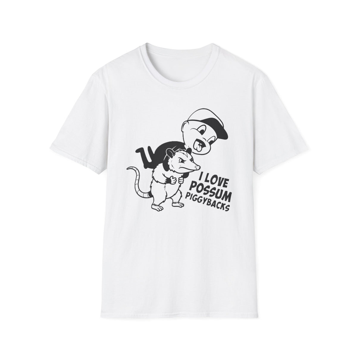 Lil Hoss Loves Backwards Piggyback T-Shirt