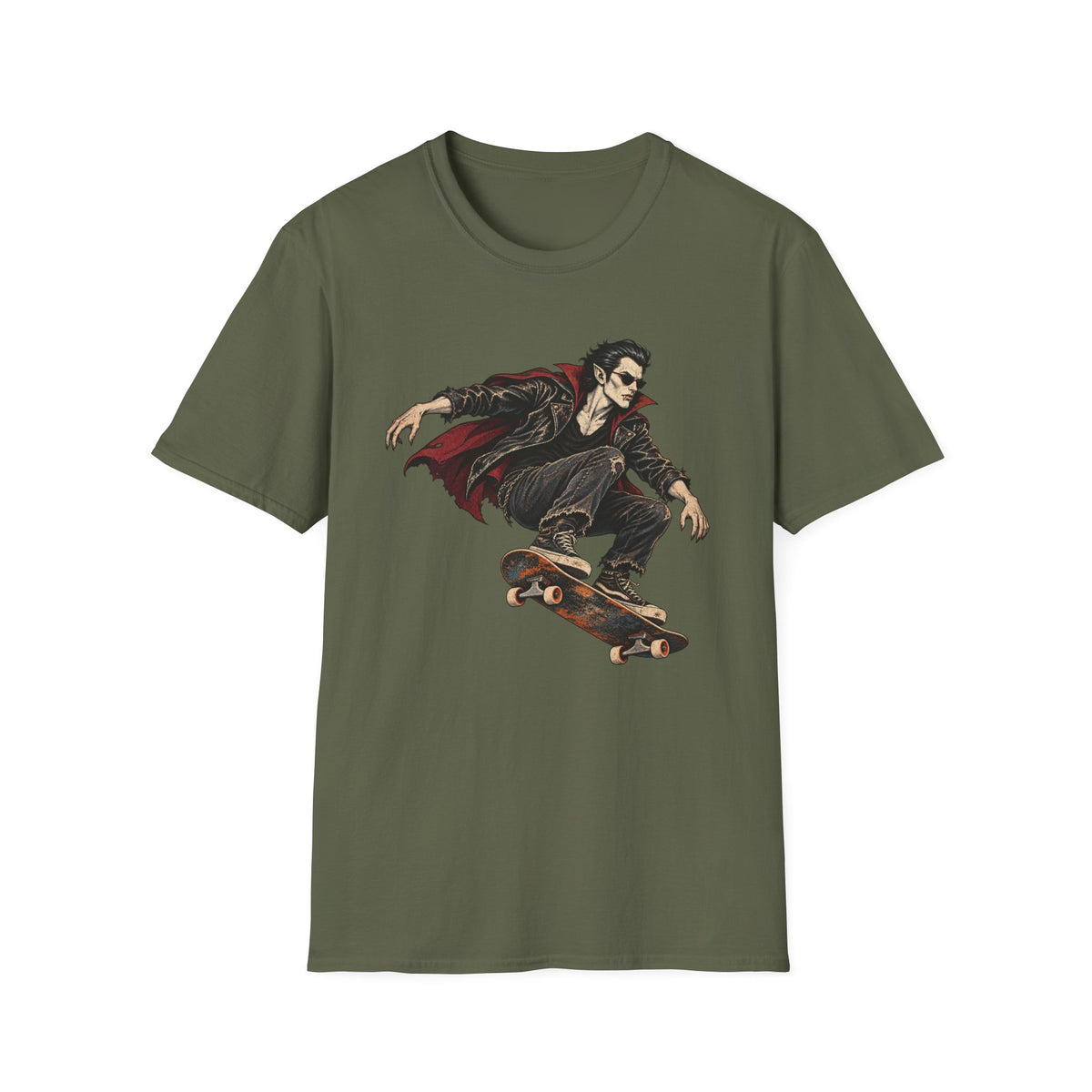Skateboarding Dracula
