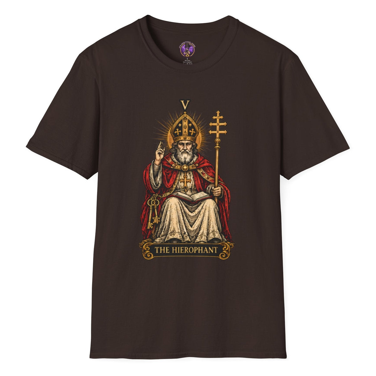 The Hierophant Tarot Card Tee | It's Heritage Hoss