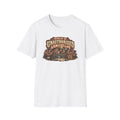 Bureau of Unauthorized Armadillos graphic with armadillo artwork on a T-shirt