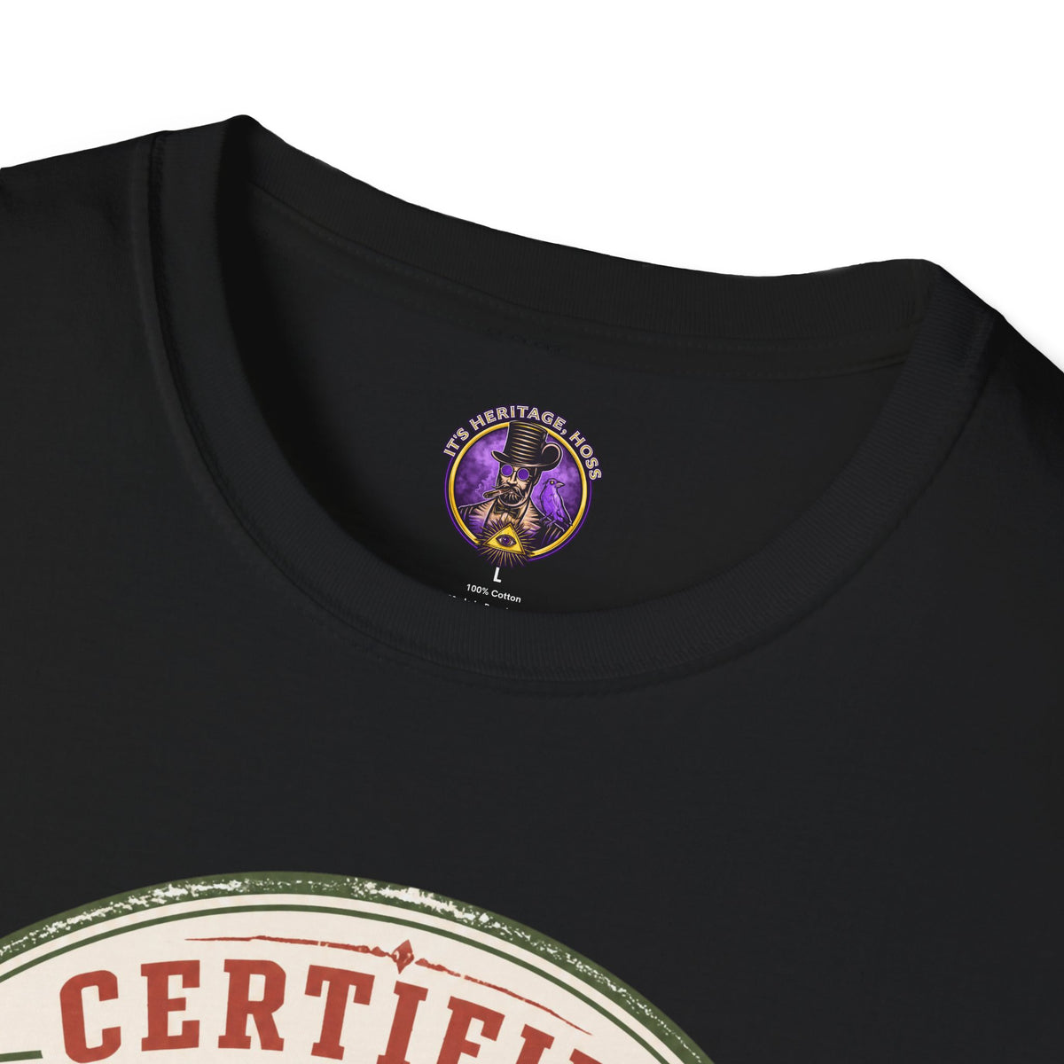 Certified Mud Bug Louisiana Boil Approved graphic T-shirt product image 6