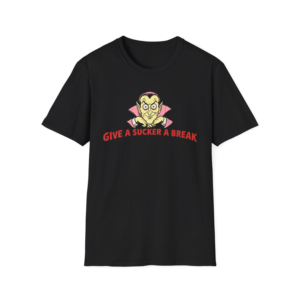 Give A Sucker A Break Vintage Vampire Shirt | It's Heritage Hoss