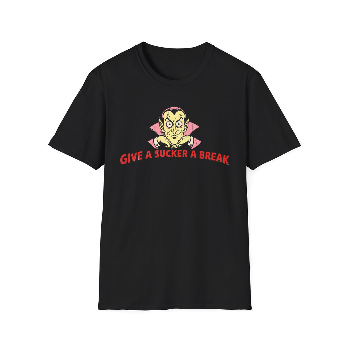 Give A Sucker A Break Vintage Vampire Shirt | It's Heritage Hoss