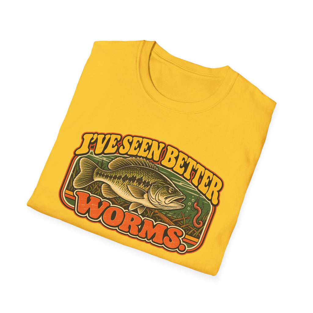 I've Seen Better Worms Vintage Bass Fishing