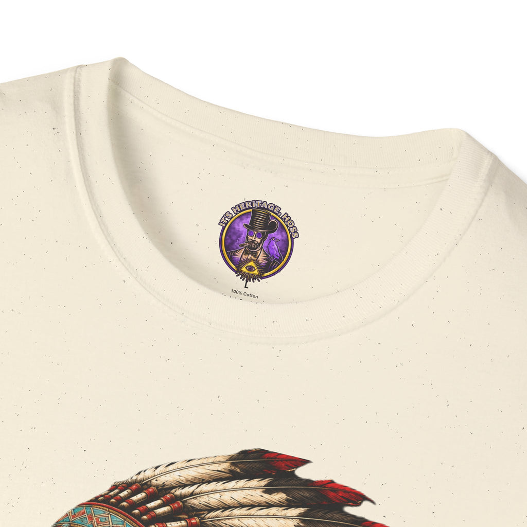 Native Chief Skull T-Shirt | It's Heritage Hoss