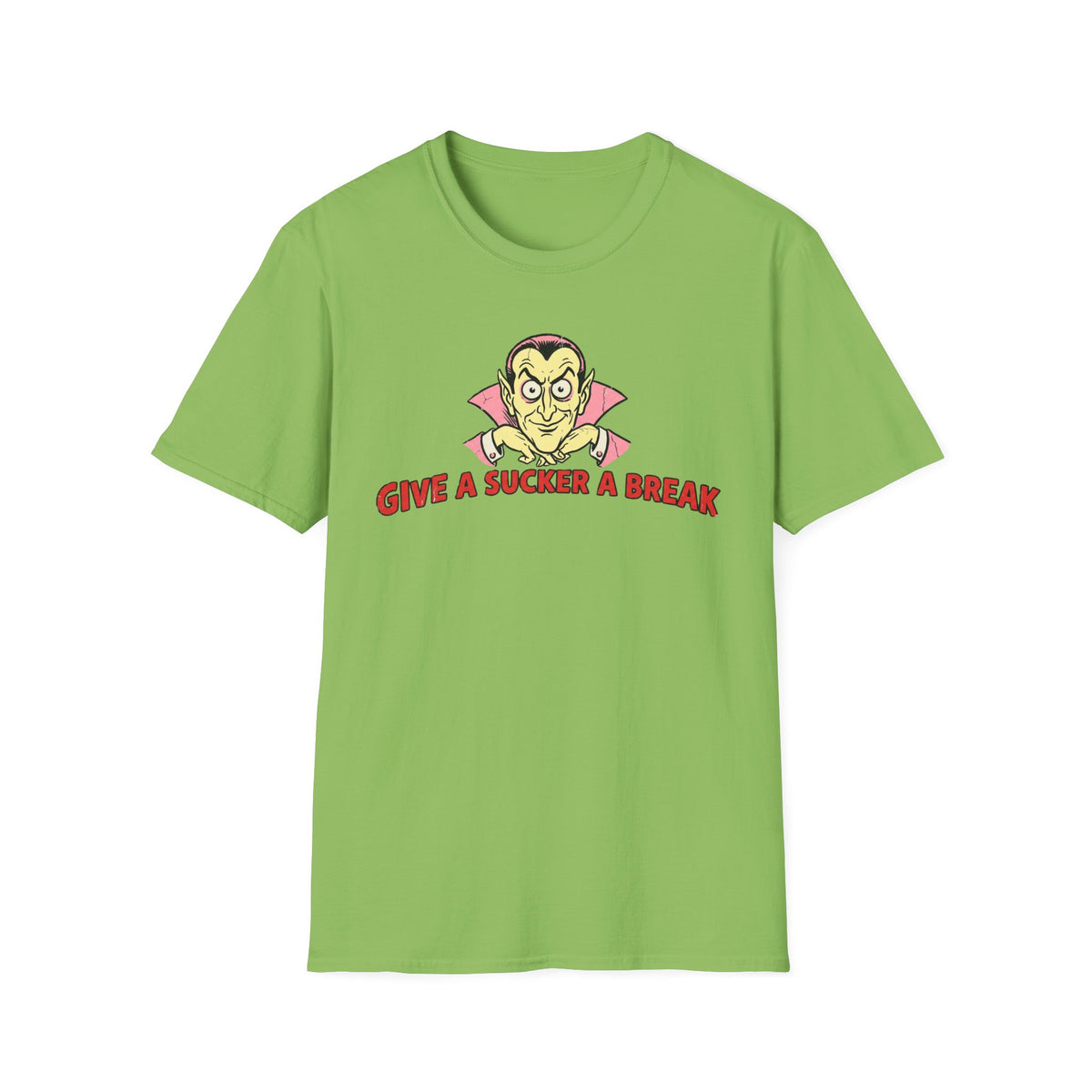 Give A Sucker A Break Vintage Vampire Shirt | It's Heritage Hoss