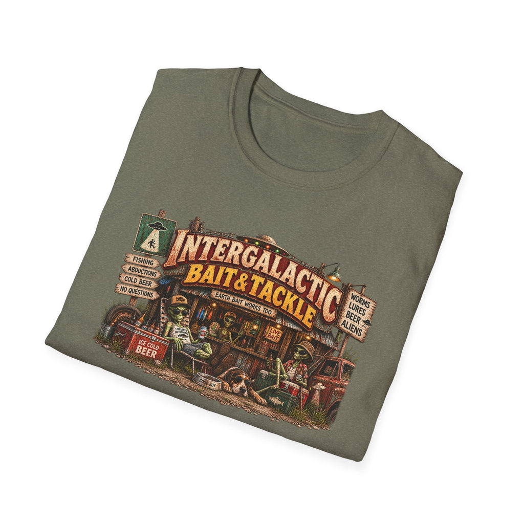 Intergalactic Bait & Tackle T-Shirt — Surreal Fishing