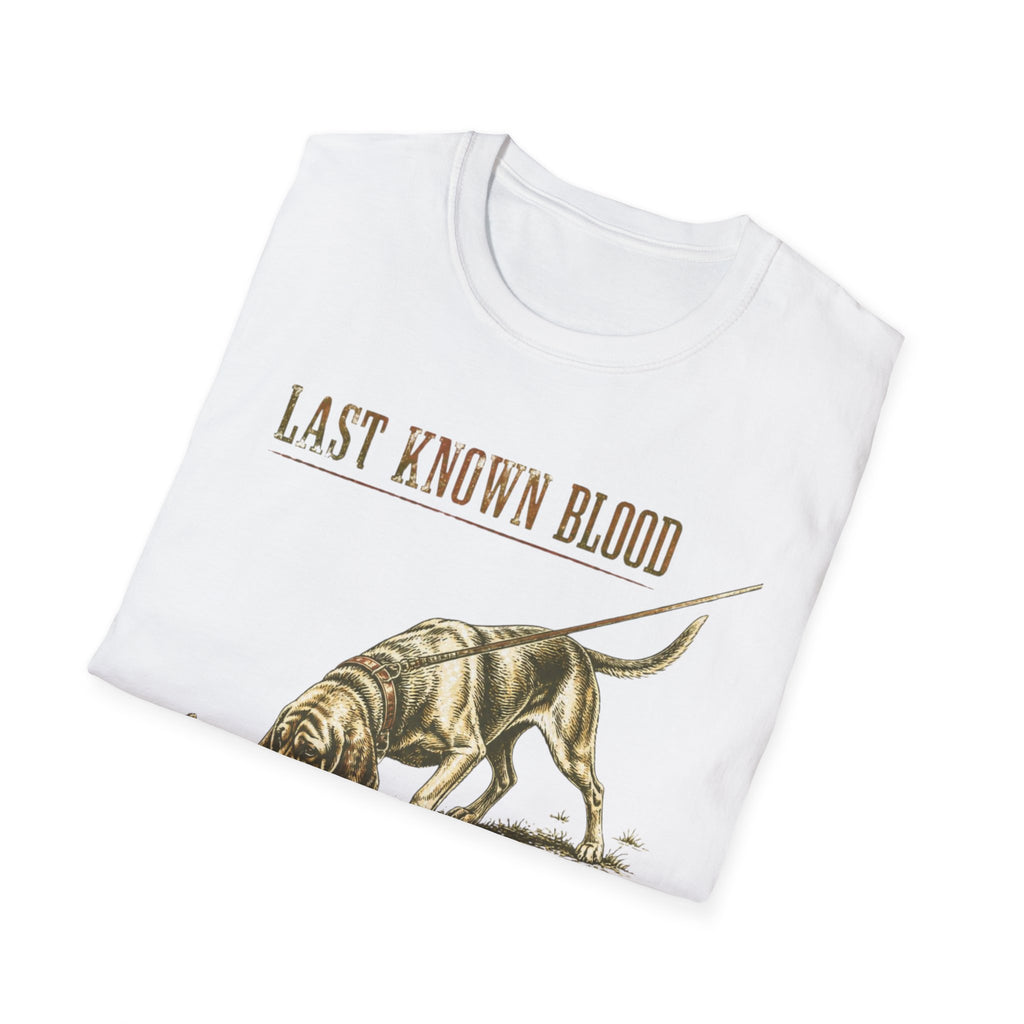 Last Known Blood Deer Tracking Dog Shirt