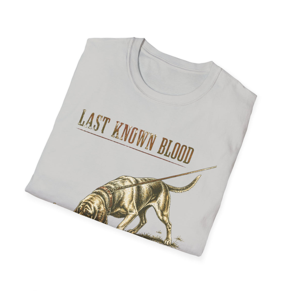 Last Known Blood Deer Tracking Dog Shirt