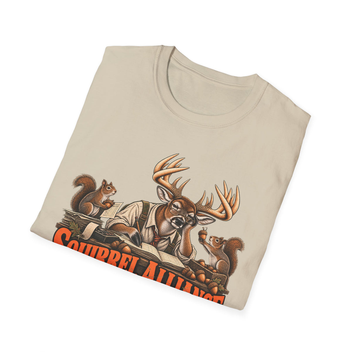 Squirrel Alliance Treasurer Woodland Whitetail Hunting Design
