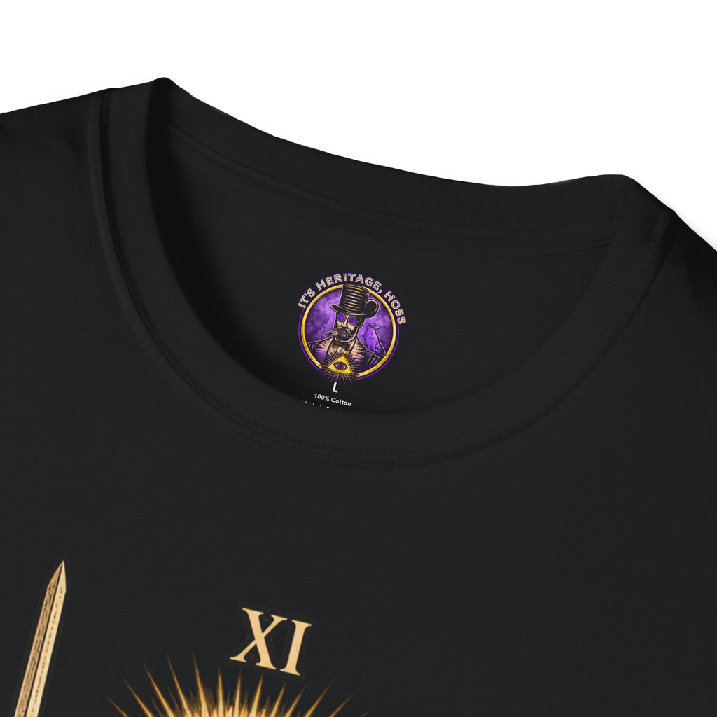 Justice Tarot Card Shirt | It's Heritage Hoss