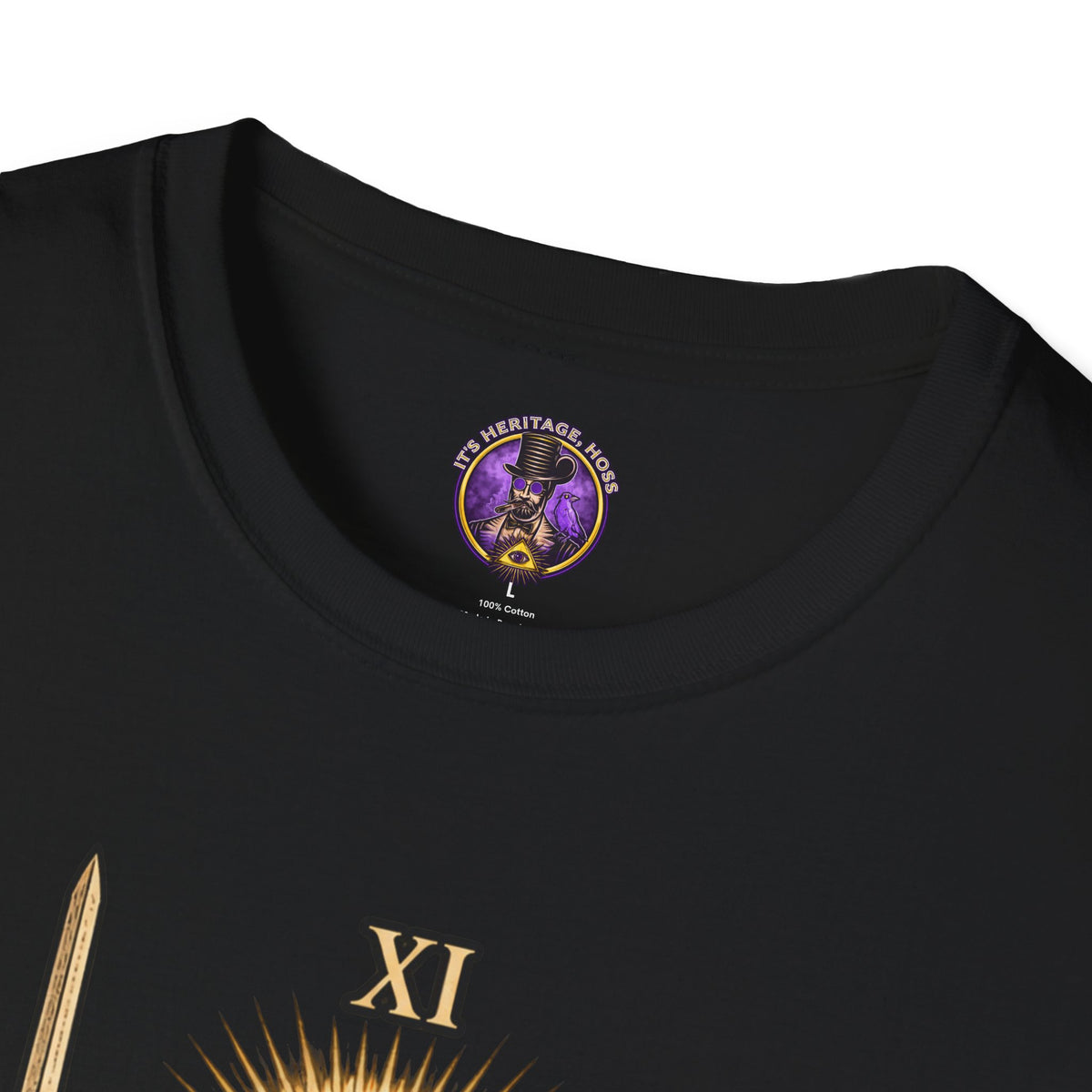 Justice Tarot Card Shirt | It's Heritage Hoss