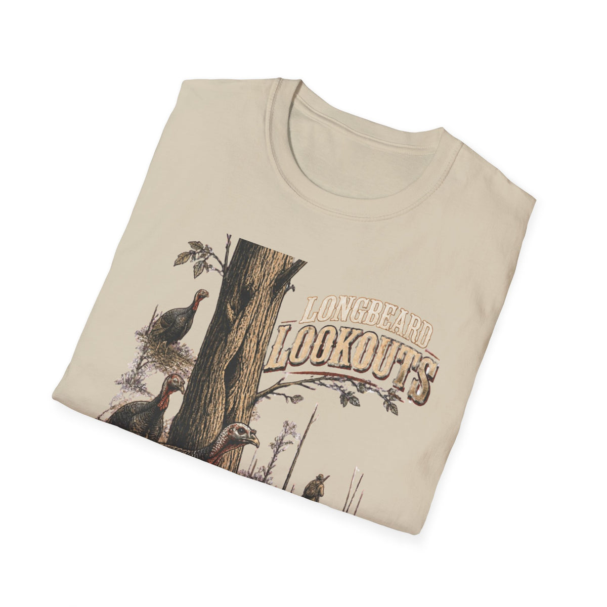 Longbeard Lookouts Turkey Hunting T-Shirt