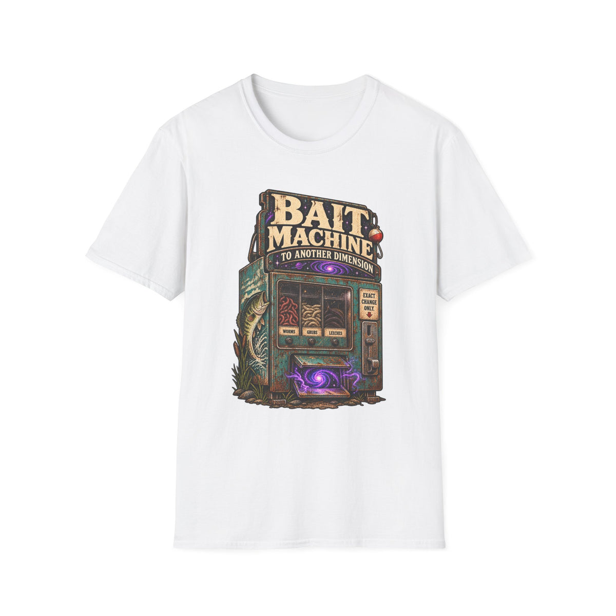 Bait Machine to Another Dimension T-Shirt — Surreal Fishing