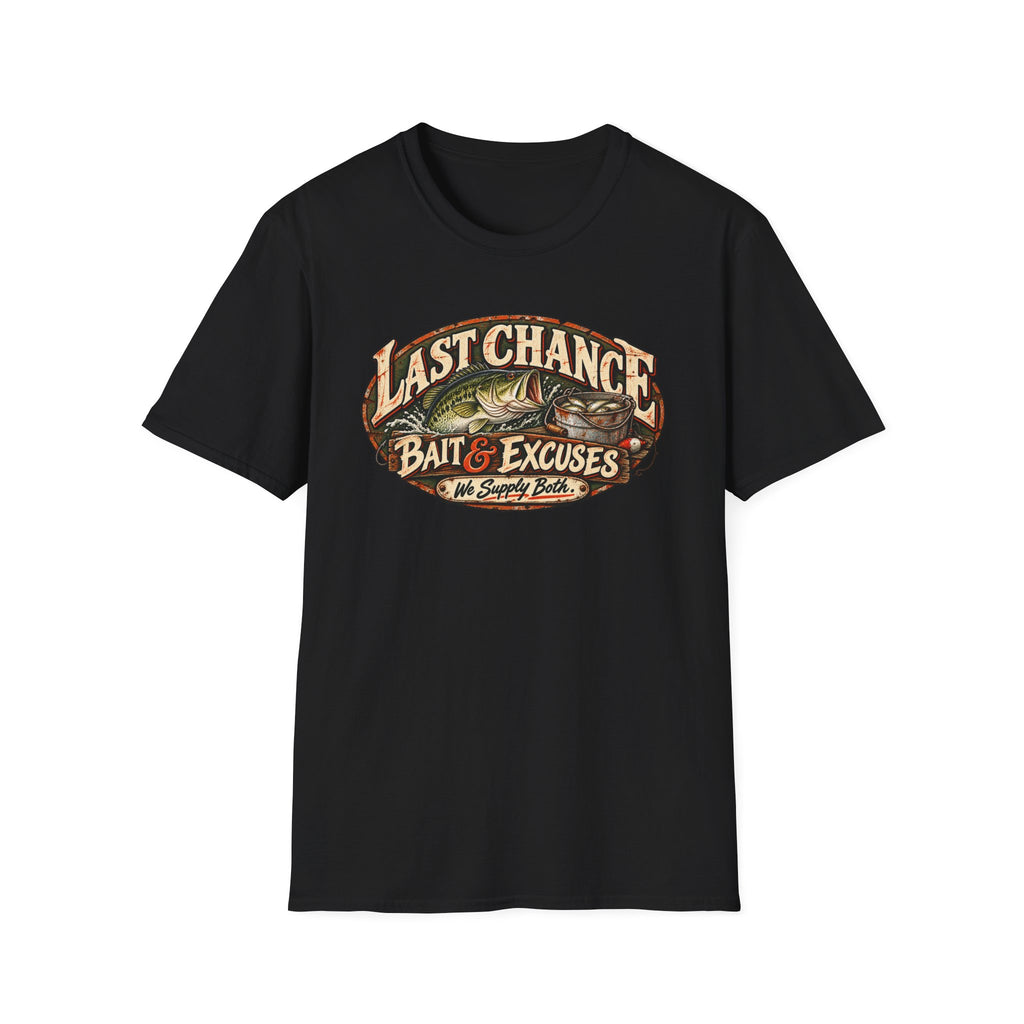 Last Chance Bait T-Shirt — Bait Shop Humor