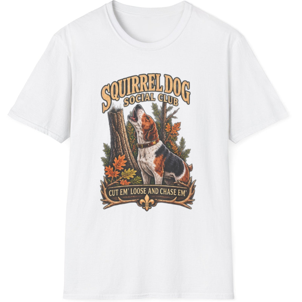 Squirrel Dog Social Club T-Shirt outdoor graphic T-shirt product image 1