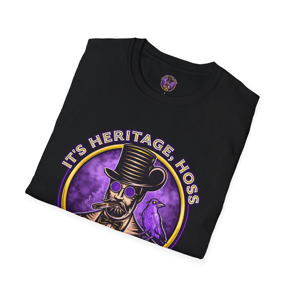 Raven Occult Gothic Graphic Tee | It's Heritage Hoss