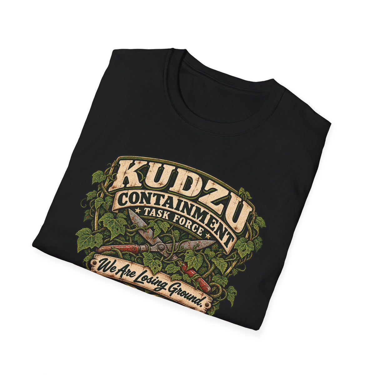Kudzu Containment Task Force T-Shirt — Southern Gothic