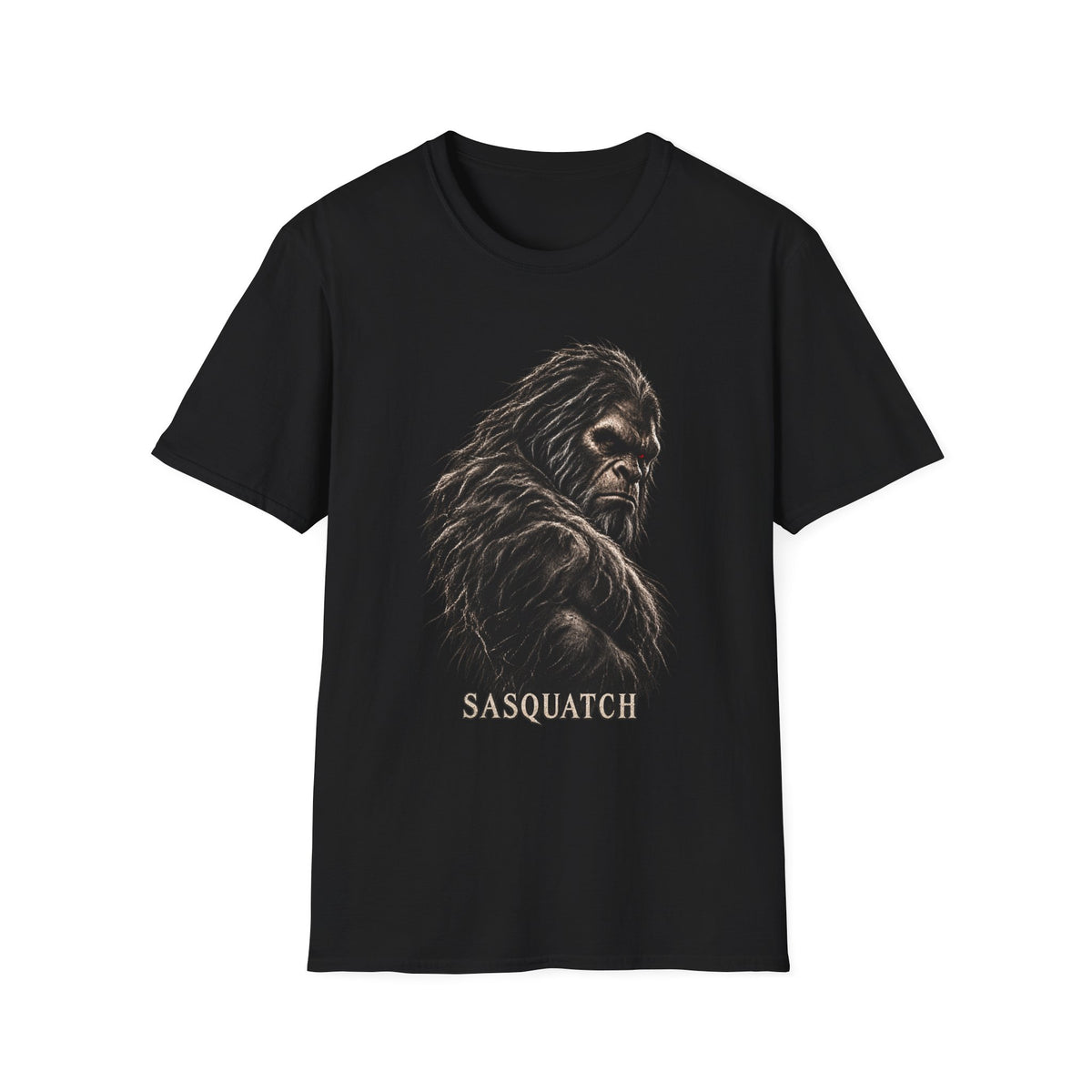 Sasquatch Bigfoot T-Shirt | Cryptid Folklore Artwork