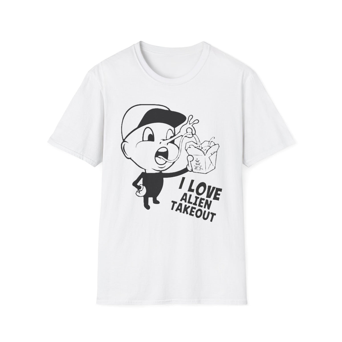Lil Hoss Loves Alien Takeout T-Shirt