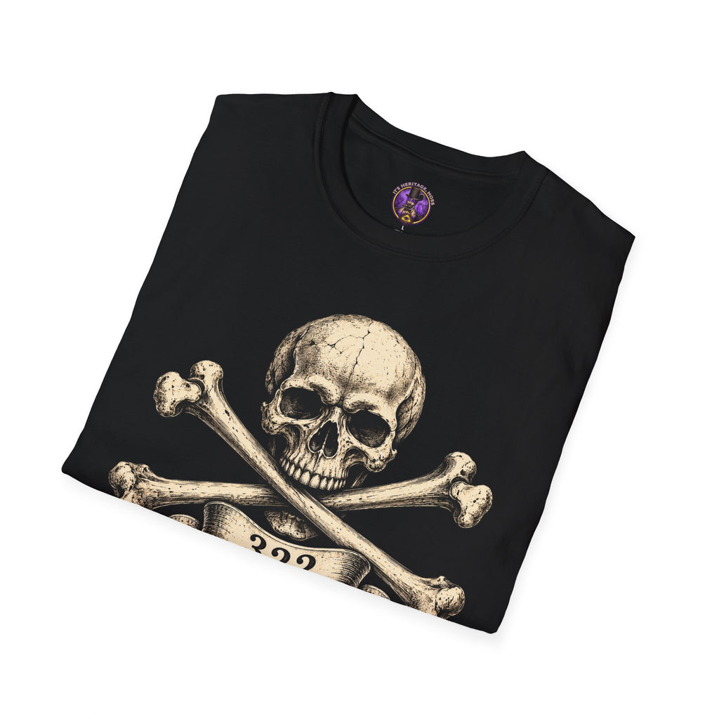 Skull & Crossbones 322 T-Shirt | It's Heritage Hoss