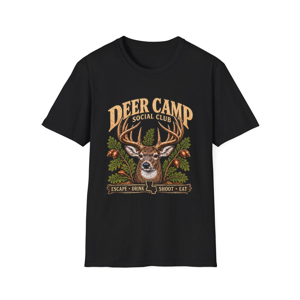 Deer Camp Social Club T-Shirt outdoor graphic T-shirt product image 2