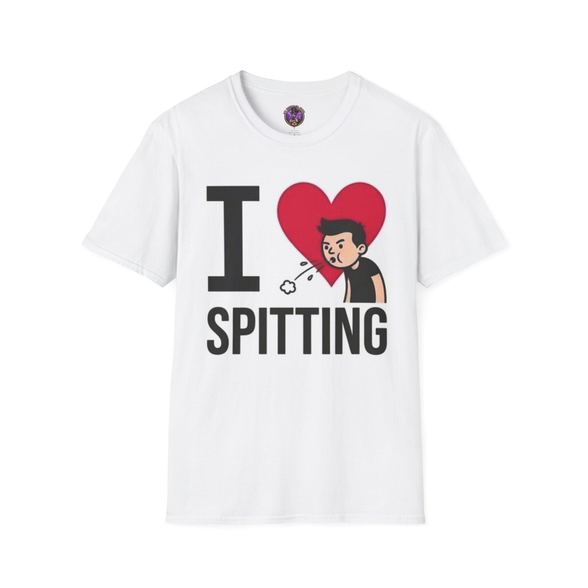 I Heart Spitting Graphic T-Shirt