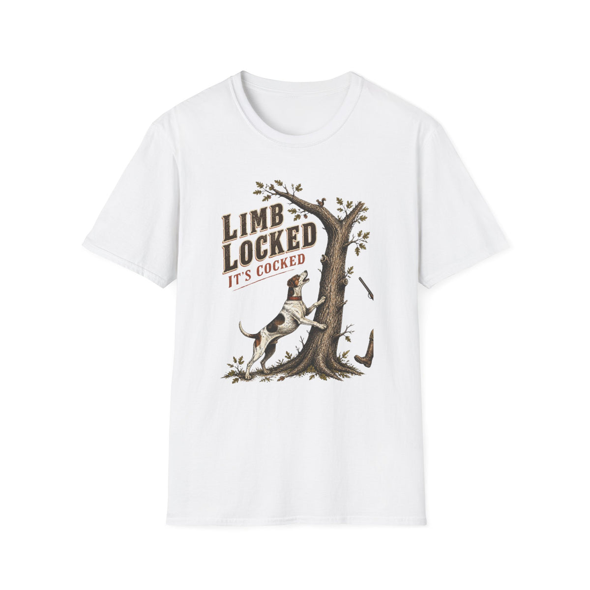 Limb Locked Its Cocked Squirrel Dog Hunting Shirt