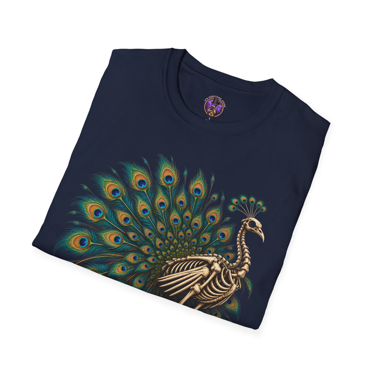 Peacock Skeleton T-Shirt | It's Heritage Hoss