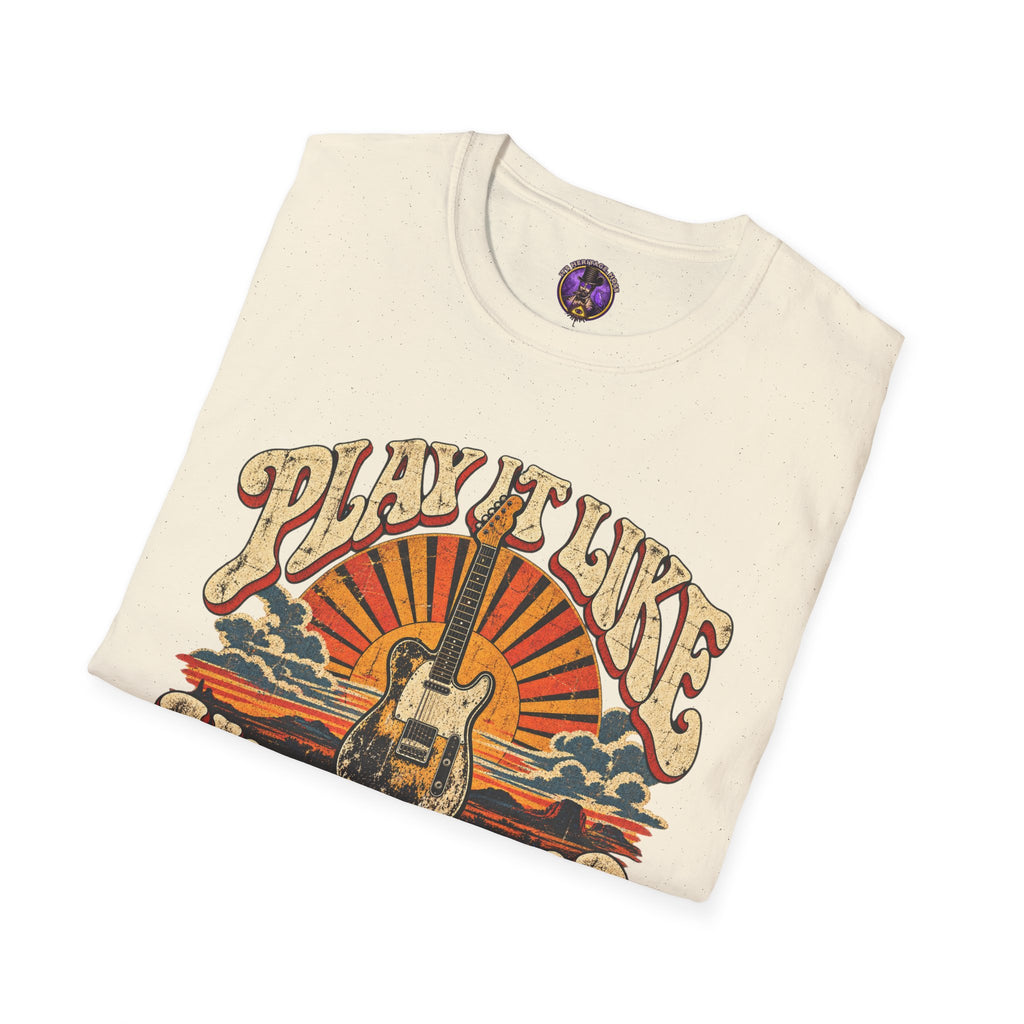 Play It Like You Owe God Guitar Shirt | It's Heritage Hoss