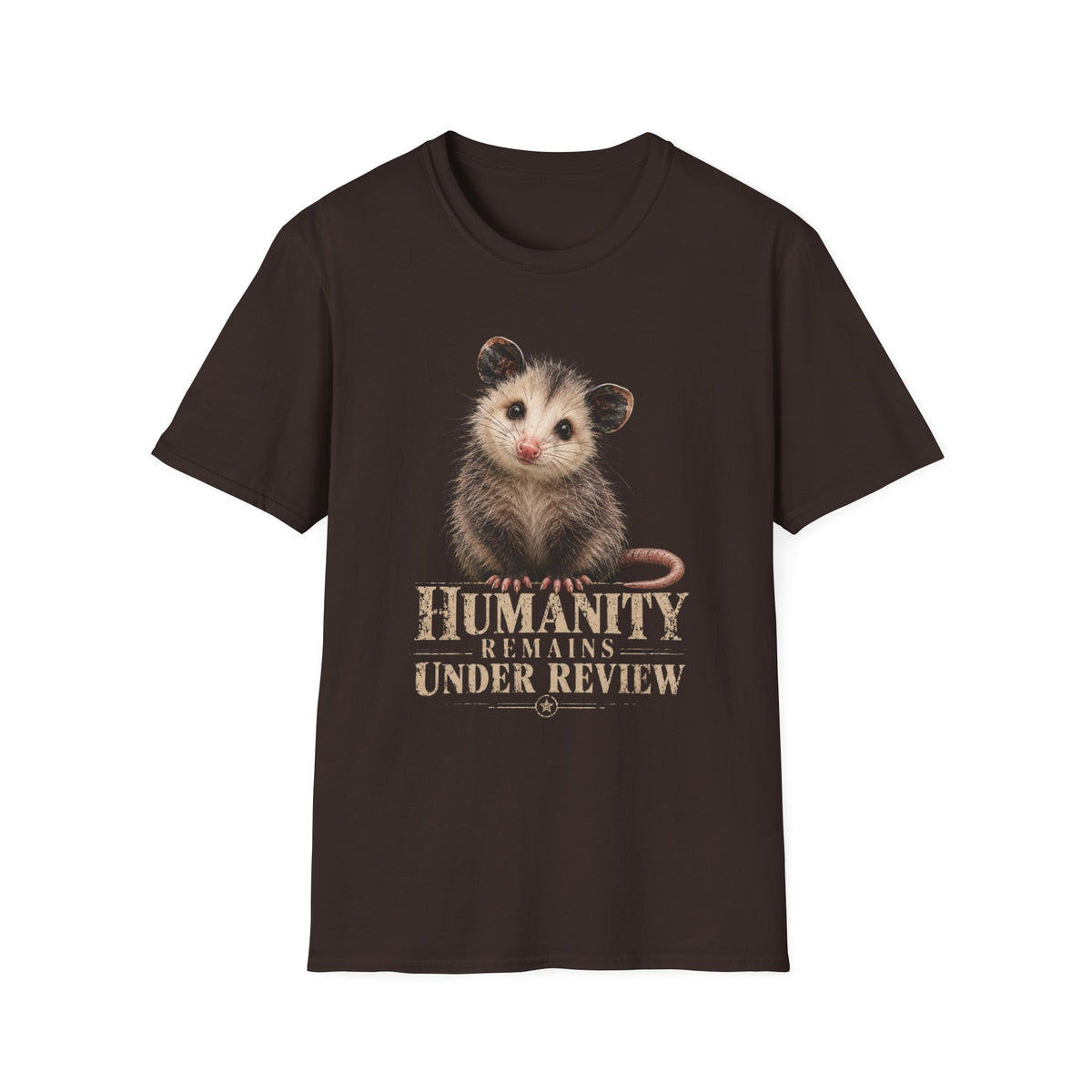Humanity Remains Under Review Possum