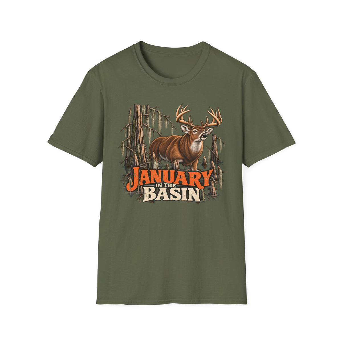 January In The Basin Southern Whitetail Hunting Design