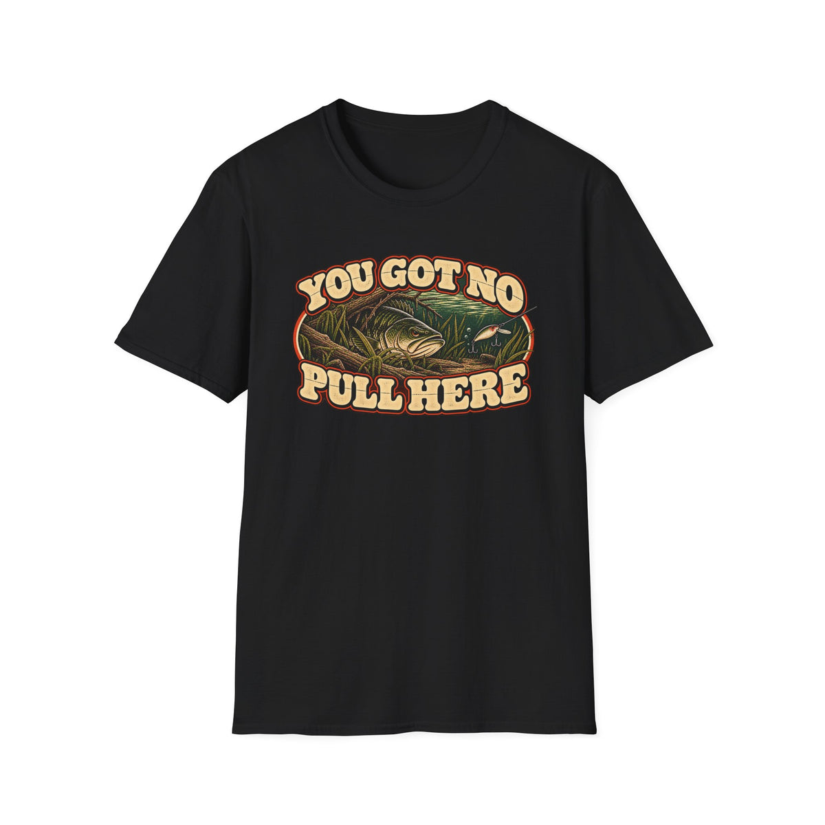 You Got No Pull Here Vintage Bass Fishing