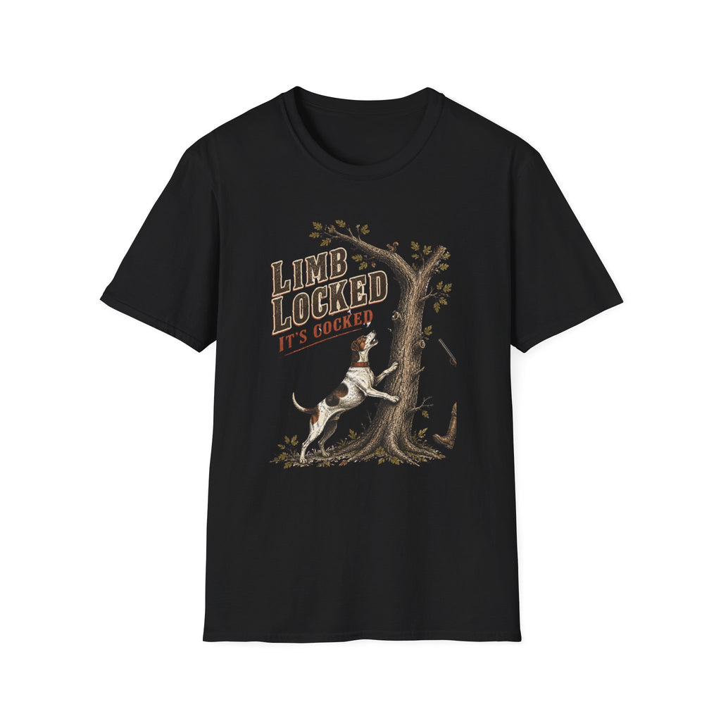 Limb Locked Its Cocked Squirrel Dog Hunting Shirt