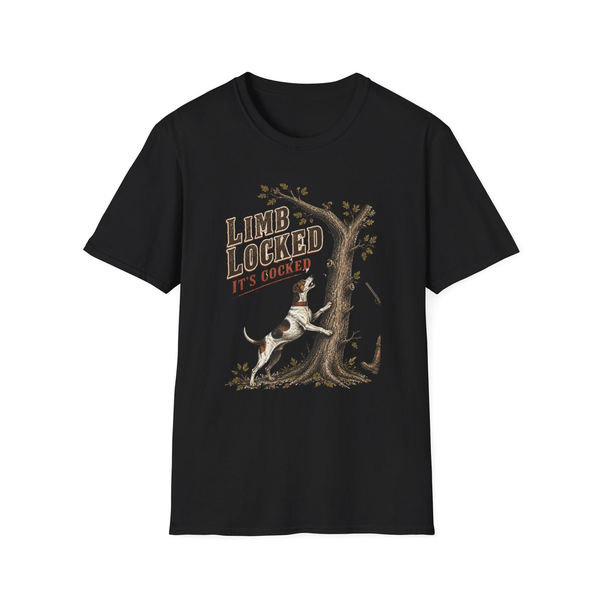 Limb Locked Its Cocked Squirrel Dog Hunting Shirt