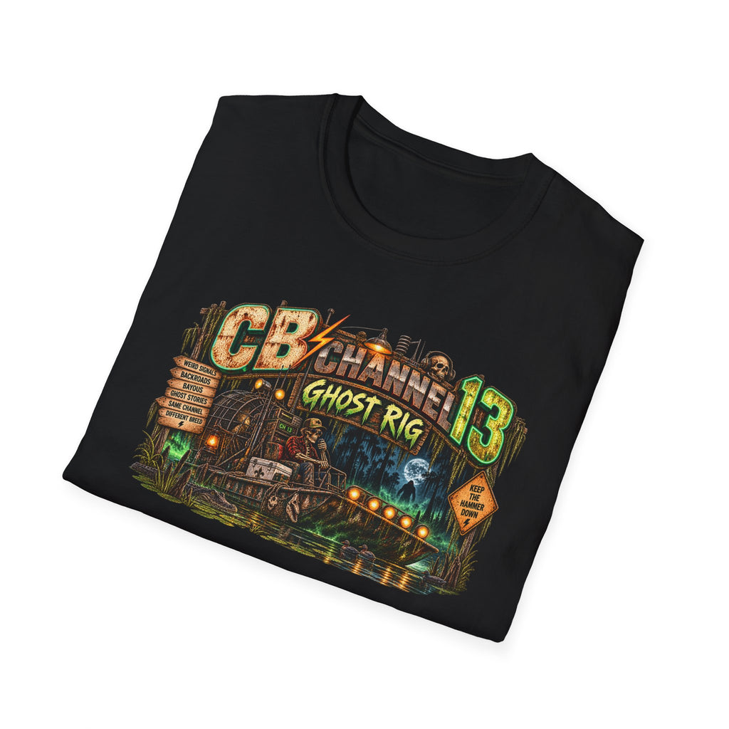 CB Channel 13 Ghost Rig T-Shirt — Haunted Trucker