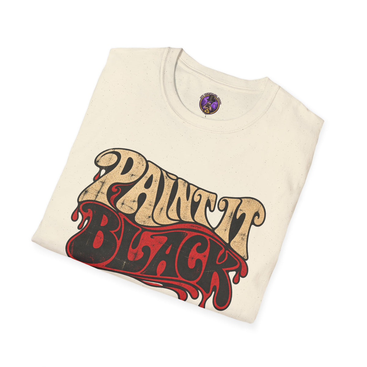 Paint It Black Psychedelic Rock Shirt | It's Heritage Hoss