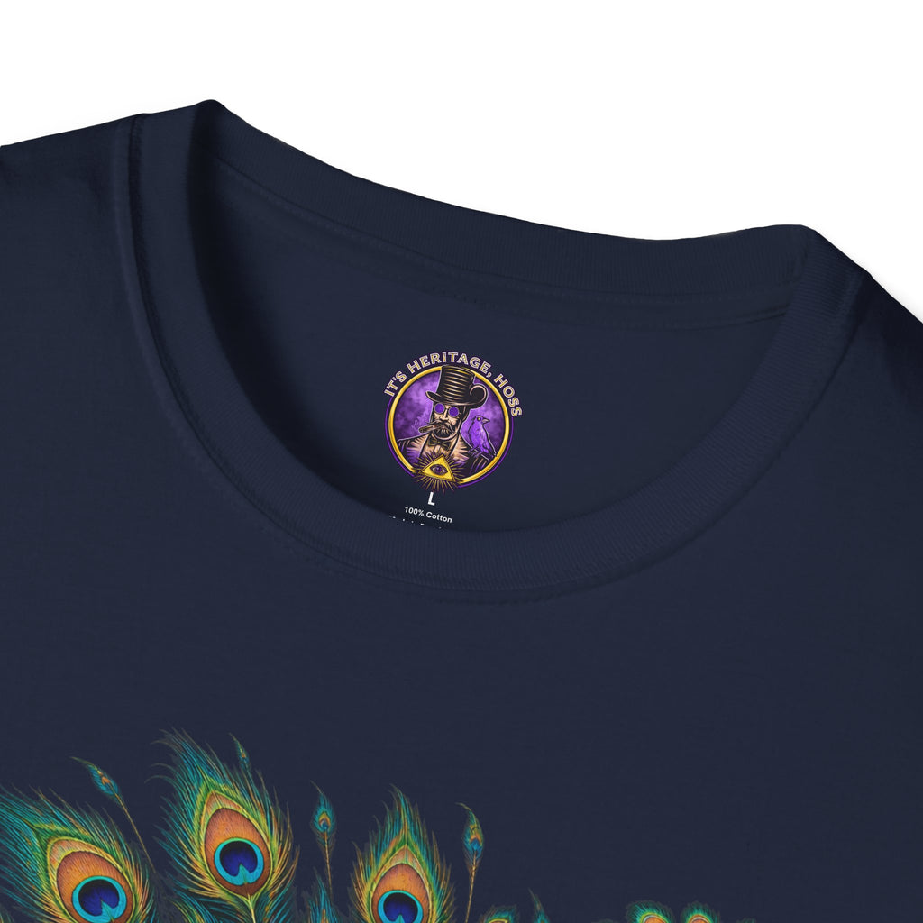 Peacock Skeleton T-Shirt | It's Heritage Hoss