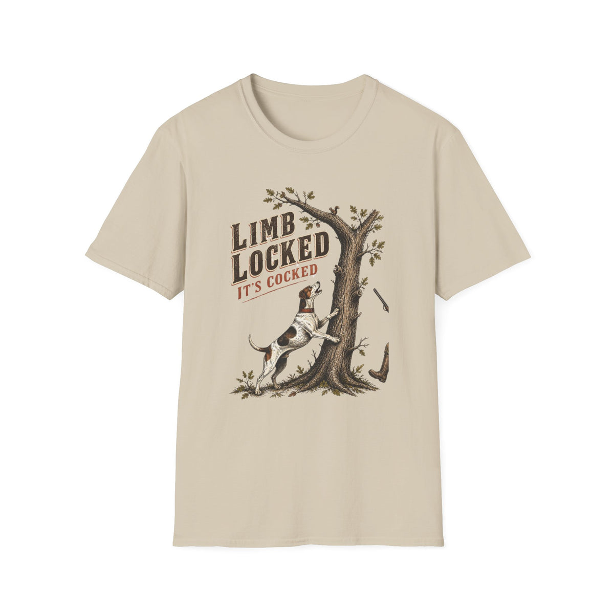 Limb Locked Its Cocked Squirrel Dog Hunting Shirt