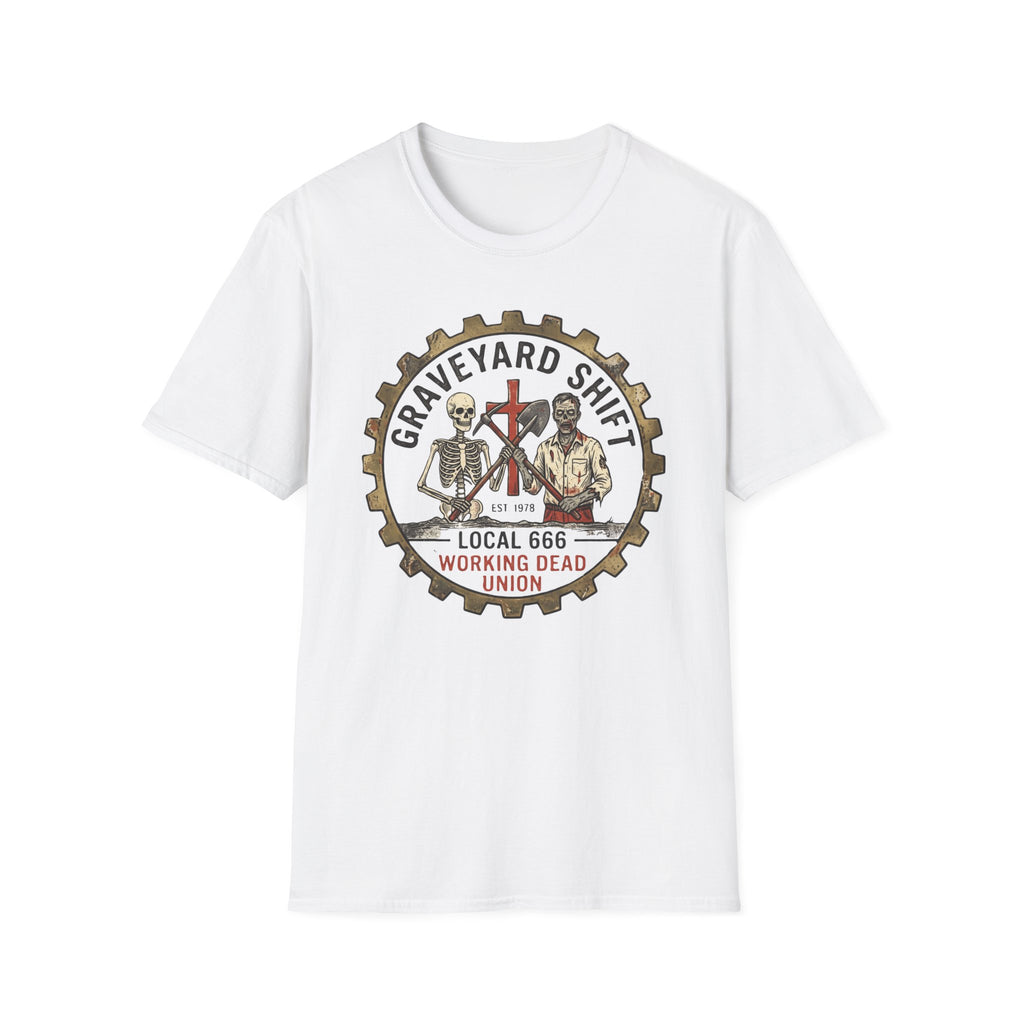 Graveyard Shift Local 666 Funny Union Worker Shirt | It's Heritage Hoss