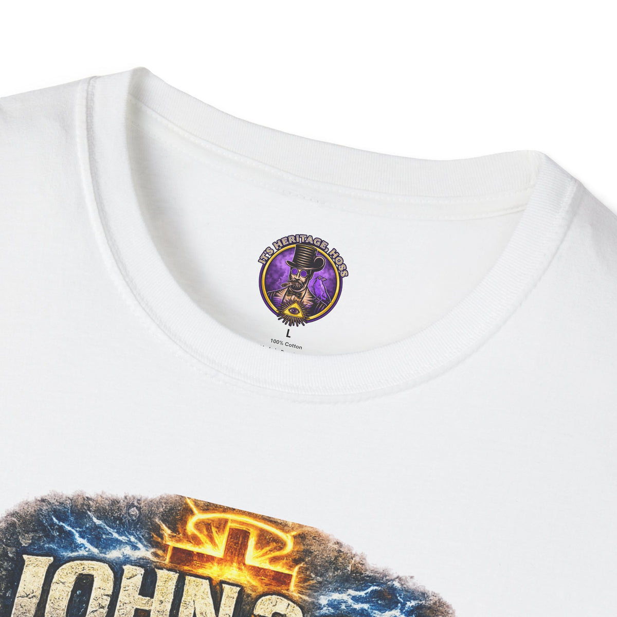 John 3:16 Shower Number Shirt | It's Heritage Hoss