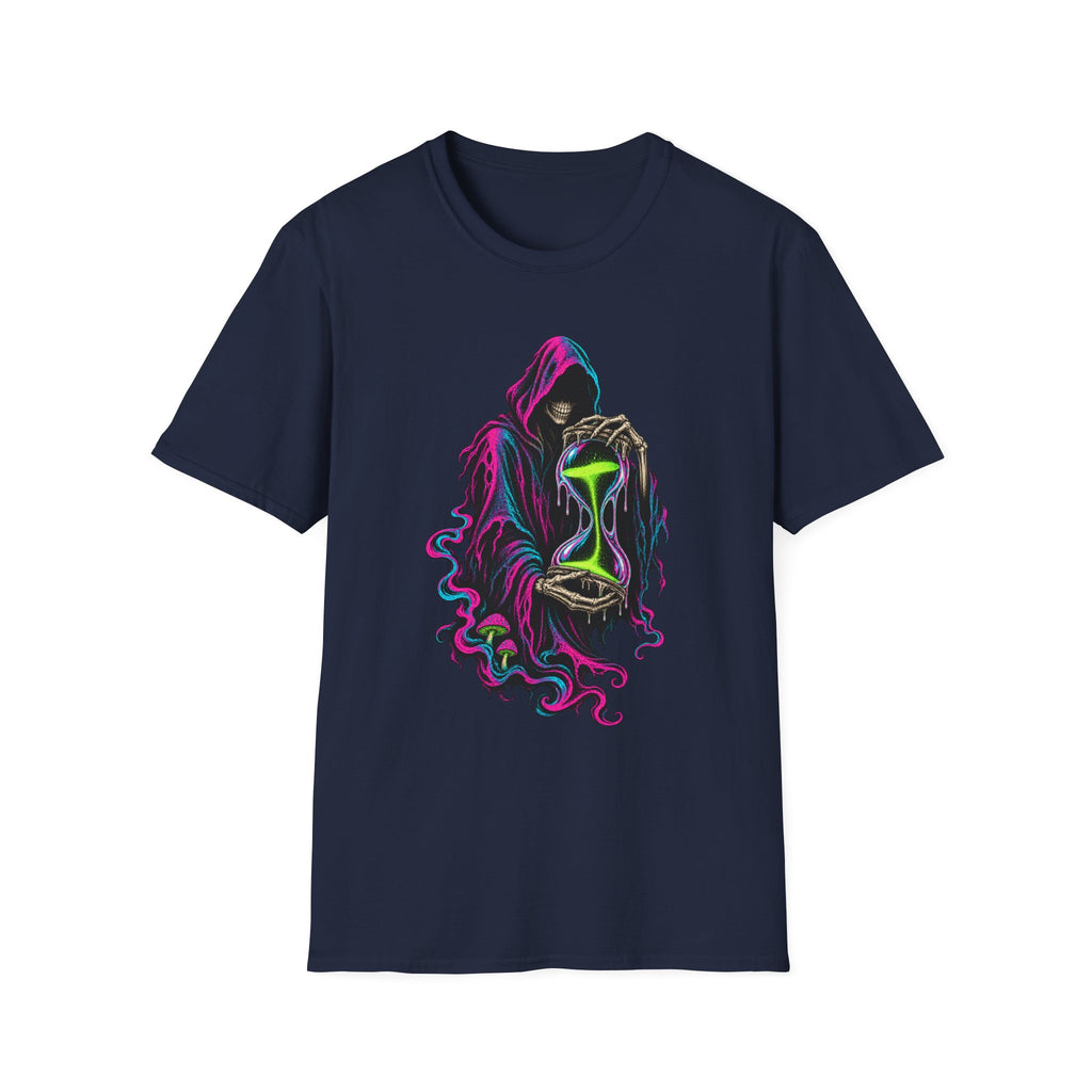 Psychedelic Reaper And Hourglass
