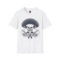 Mariachi Skull Sombrero T-Shirt
