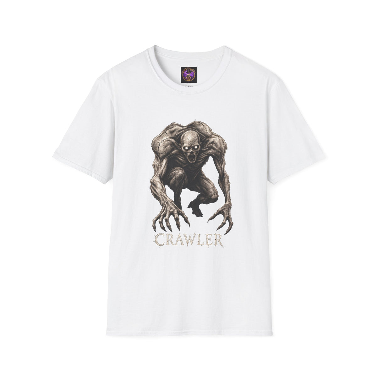 Crawler T-Shirt | Creepy Cryptid Monster Artwork